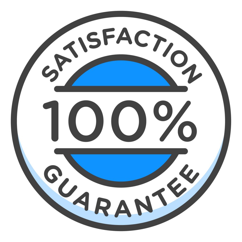 100 percent guarantee badge